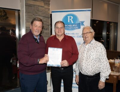 Un nouveau membre joint les rangs !